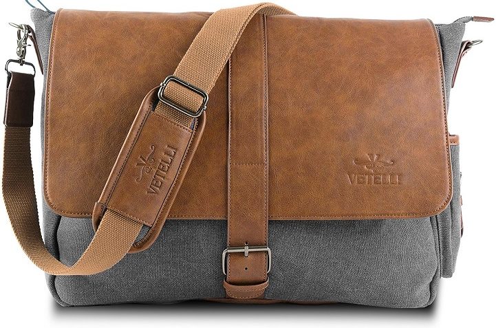 Vetelli laptop shoulder bag