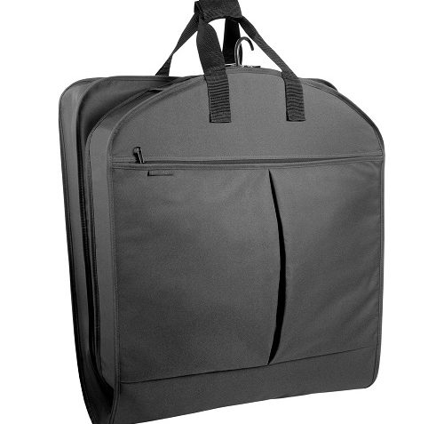 wallybags garment bag black